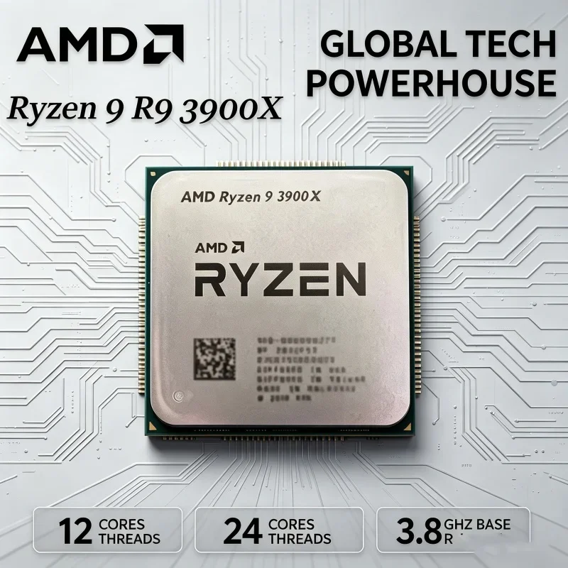 Amd Cpu Ryzen 9 - AMD R9 3900X Ryzen 9 3900X