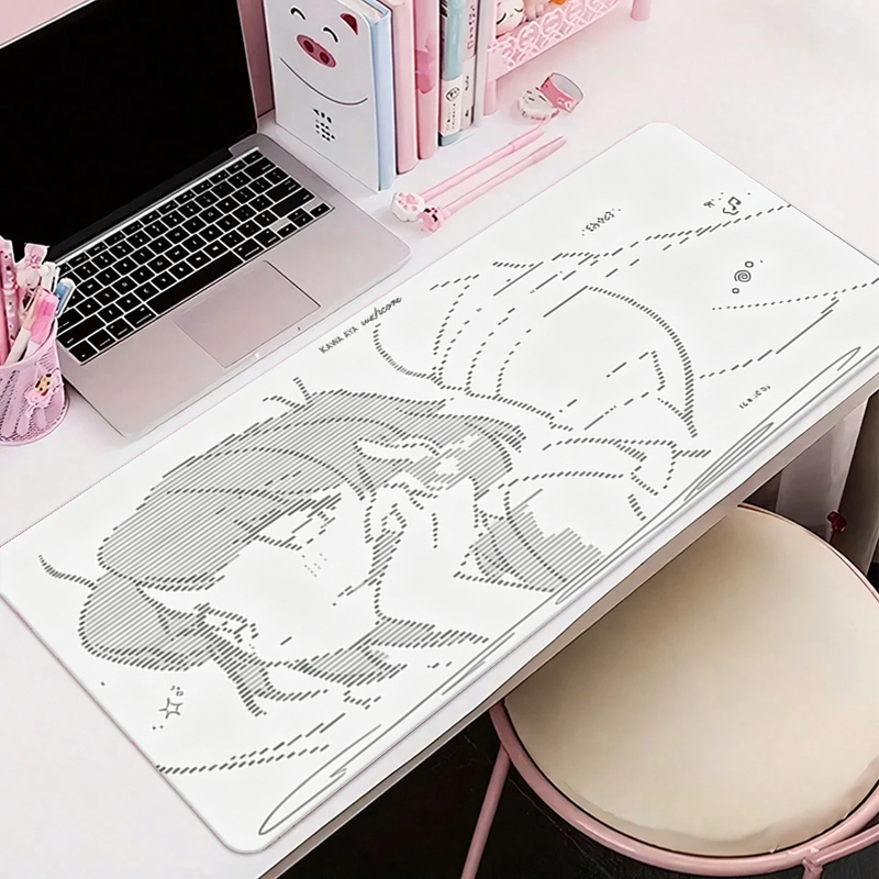 Gaming Keyboard High Ground - 1Pcs Leather Mouse Pad Anime Angel