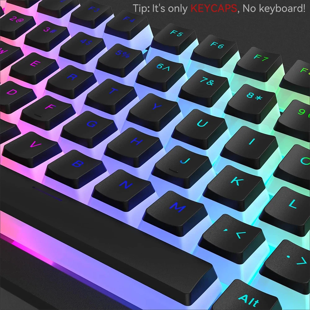 New Pudding PBT Keycaps 129 Ke - Gaming Keyboard And Mouse Set review and price