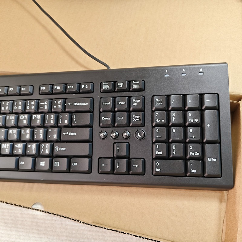 Thai layout USB wired keyboard - Gaming Keyboard Blue Switches review and price