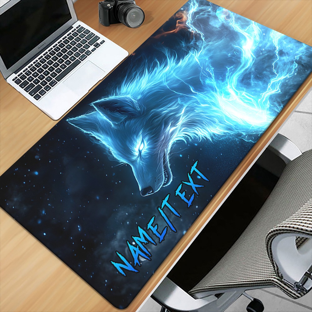 Custom Name Magic Wolf HD Prin - Gaming Keyboard Name review and price