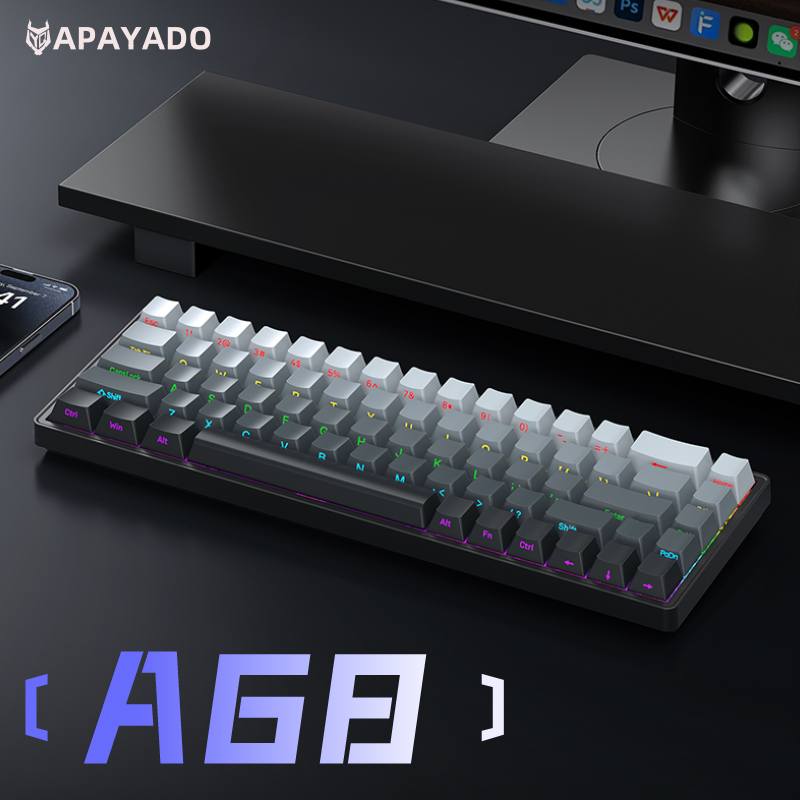 APAYADO A68 Wired Mechanical K - Gaming Keyboard Blue Switches review and price