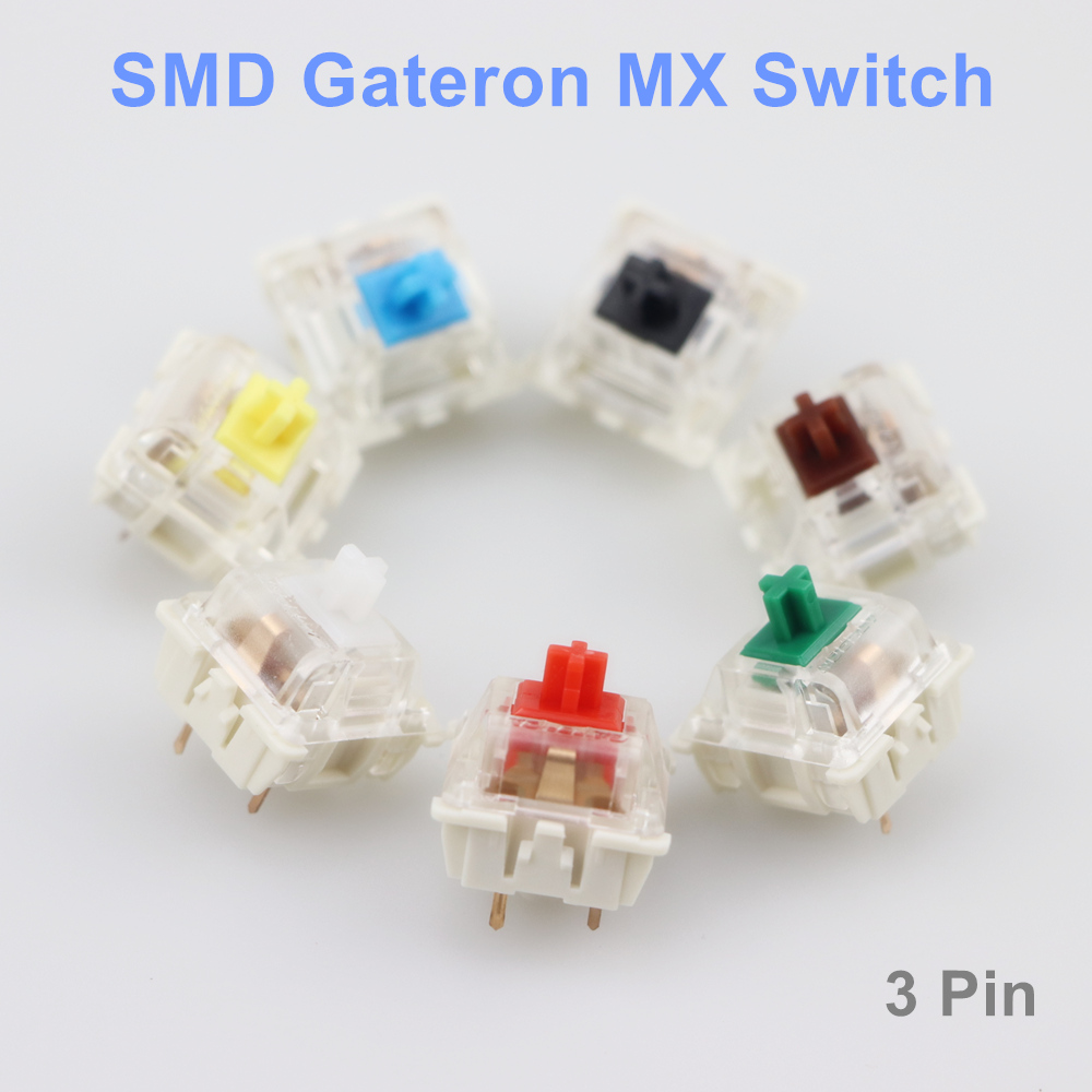 Gateron SMD Switches black red - Gaming Keyboard Blue Switches review and price