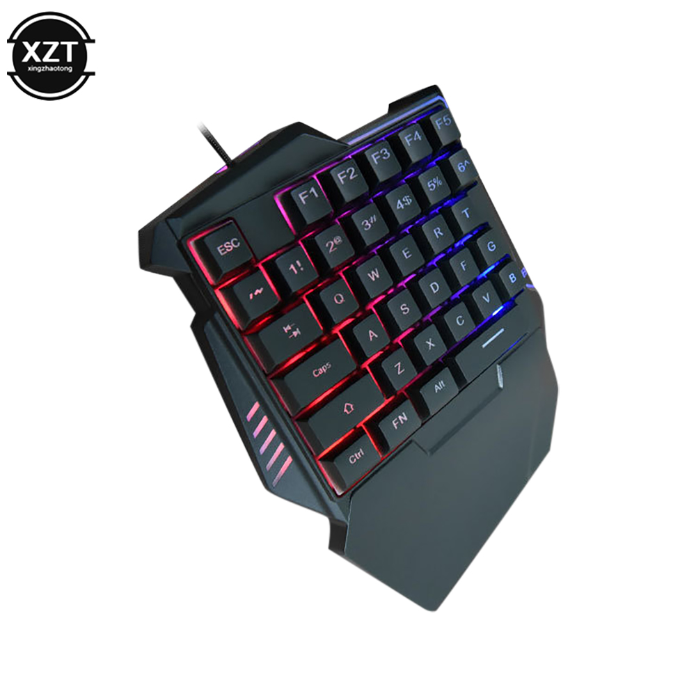 USB One-handed Keyboard Gaming - Gaming Keyboard Half review and price
