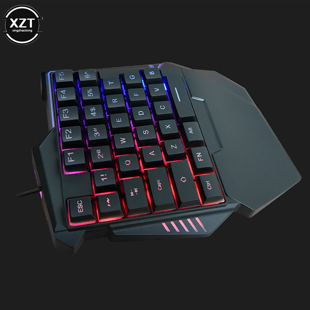 USB One-handed Keyboard Gaming - Gaming Keyboard Half review and price