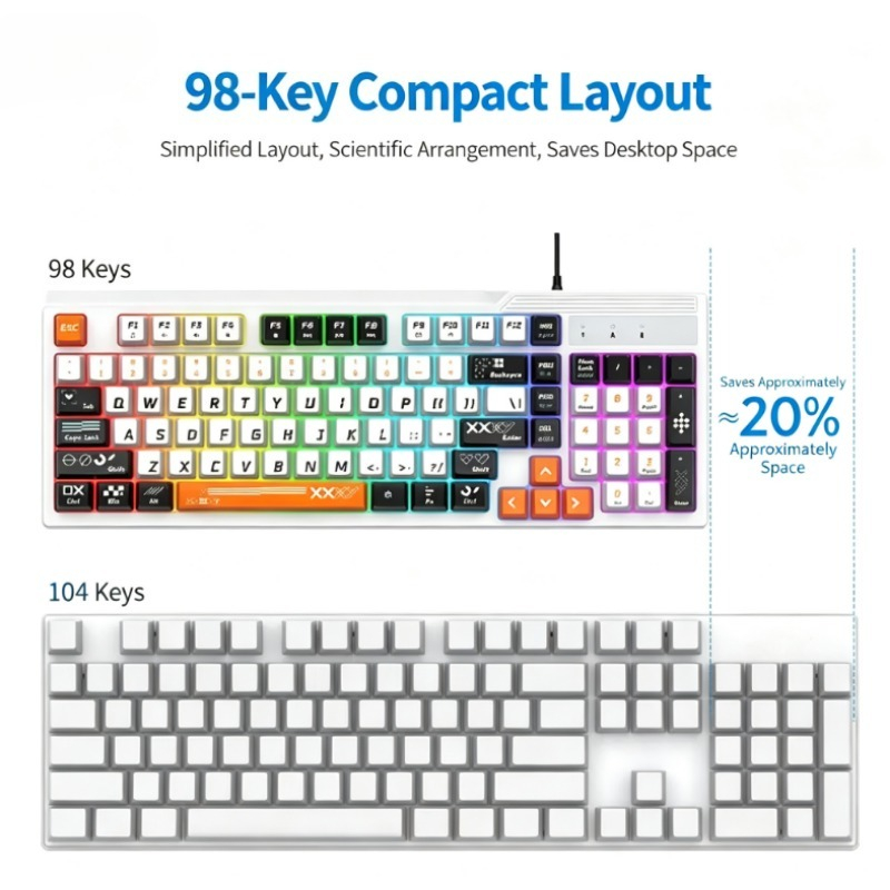 K8pro 3 In 1 Gaming Combo Wire - Gaming Keyboard And Mouse Set review and price