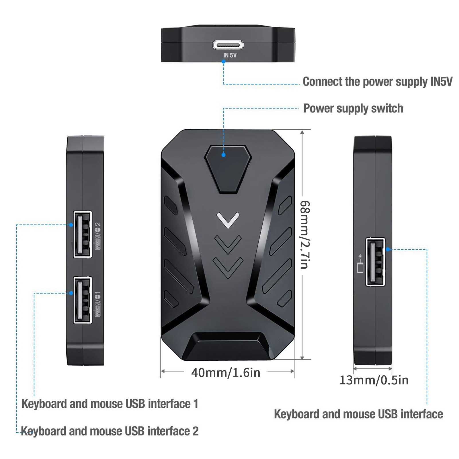 Gaming Keyboard Mouse Converte - Gaming Keyboard Mobile review and price