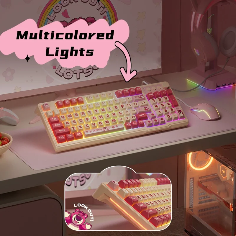 Lotso Keyboard 2.4G Wireless G - Gaming Keyboard And Mouse Set review and price