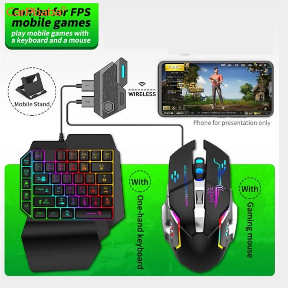 Gamepad Mobile PUBG Controller - Gaming Keyboard Mobile review and price