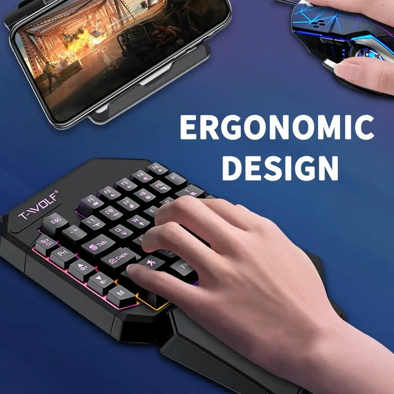 FocusOnPC TF900 2-in-1 Mobile  - Gaming Keyboard And Mouse Set review and price