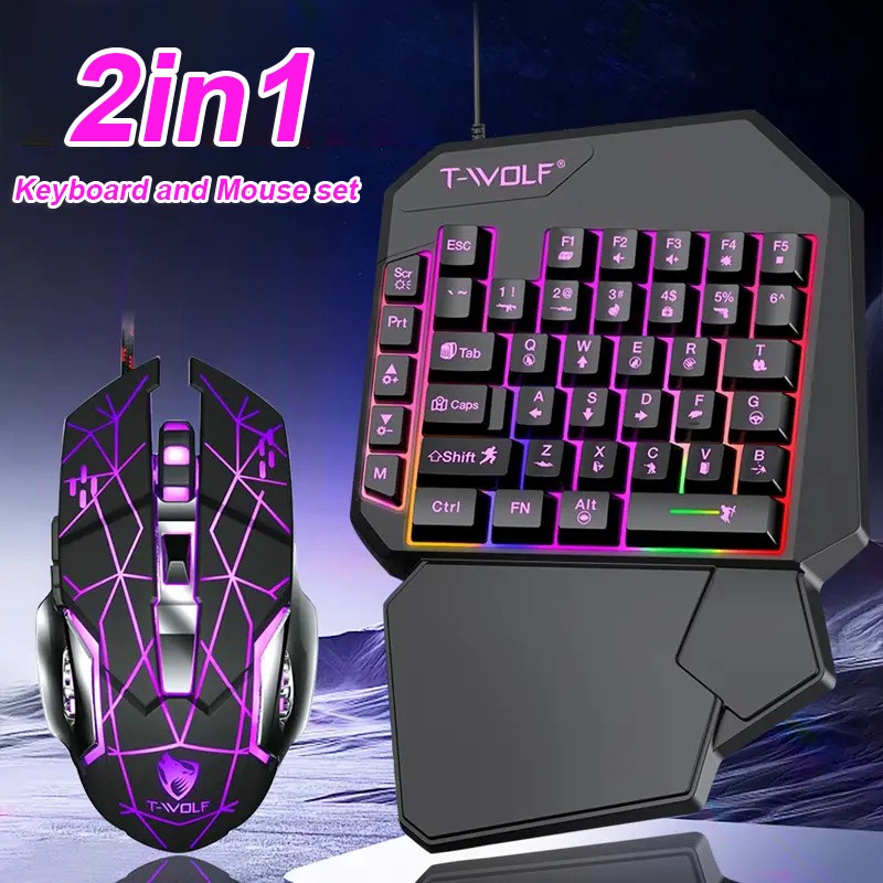 FocusOnPC TF900 2-in-1 Mobile  - Gaming Keyboard And Mouse Set review and price
