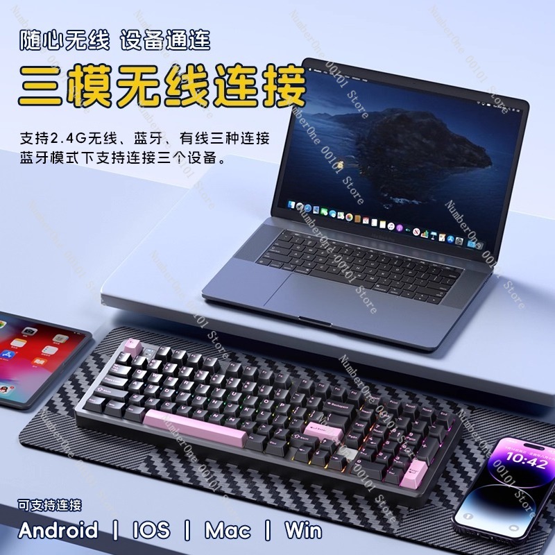 Aluminum Alloy Mechanical Keyb - Gaming Keyboard Bluetooth review and price