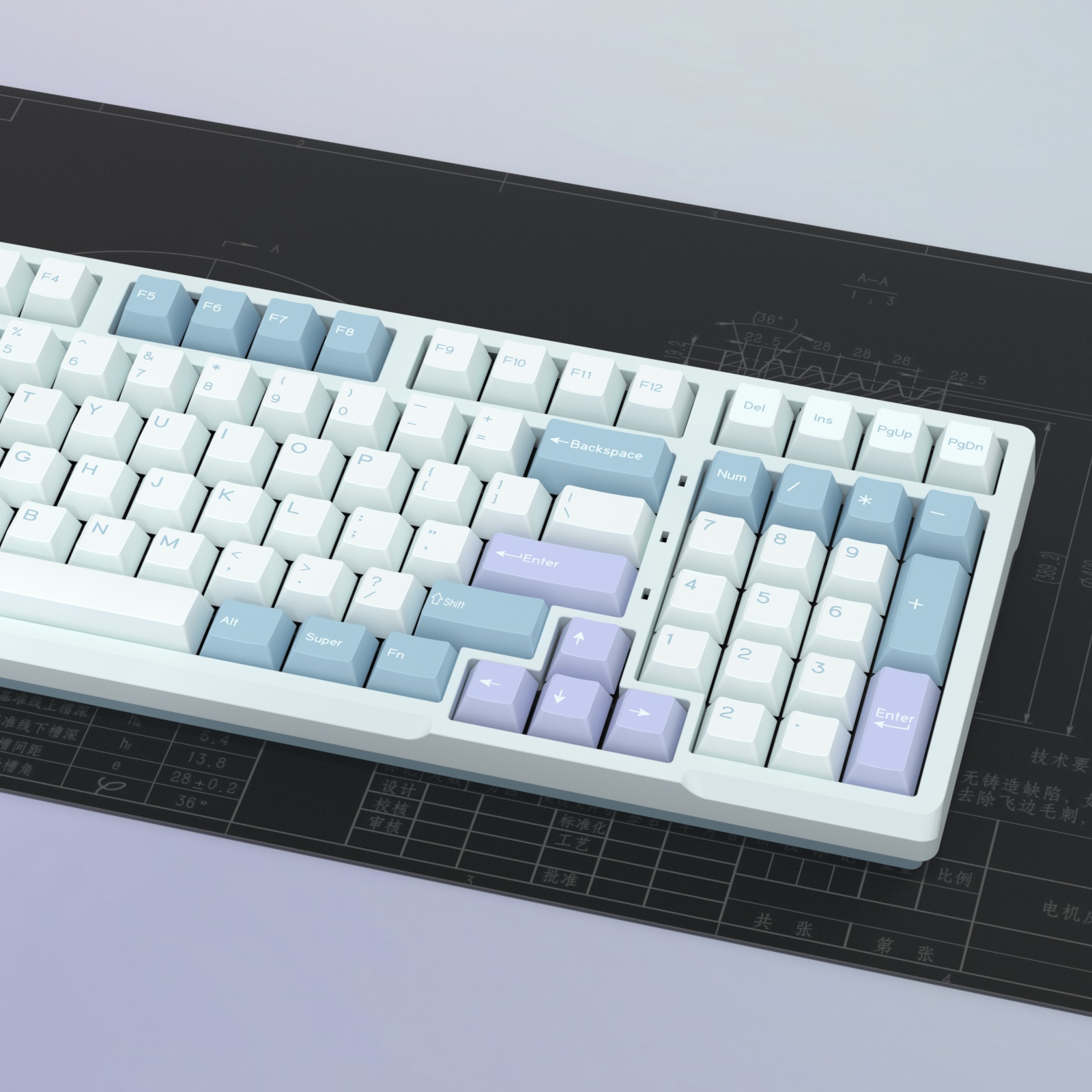 KBDiy GMK Illusion Keycap Cher - Gaming Keyboard Number Pad review and price