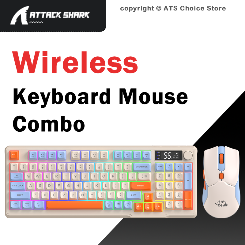 FREEWOLF T96 Wireless Keyboard - Gaming Keyboard And Mouse Set review and price