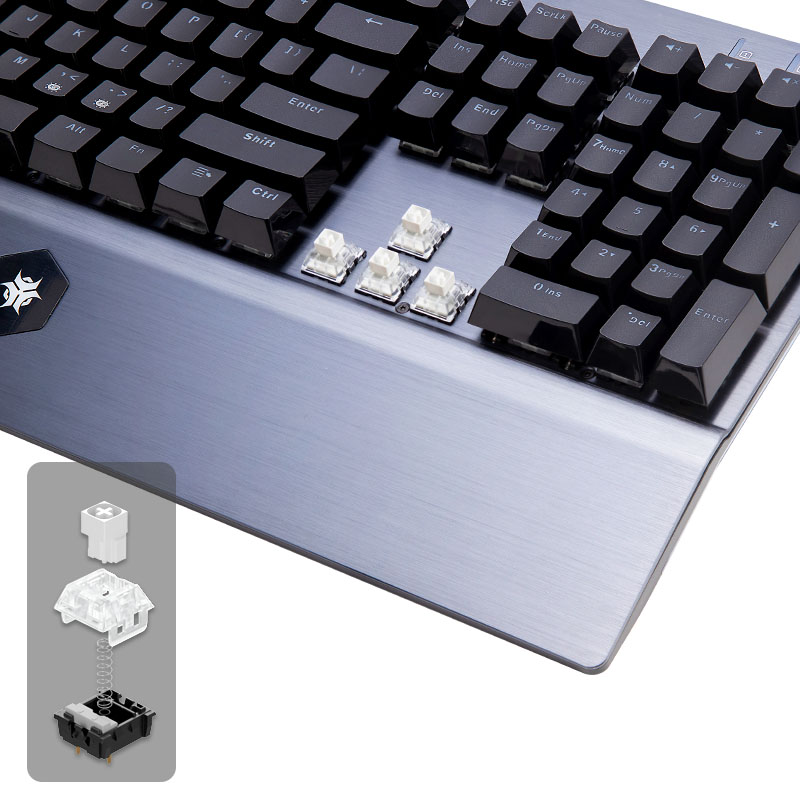 HEXGEARS GK739 Hot Swappable d - Gaming Keyboard Blue Switches review and price