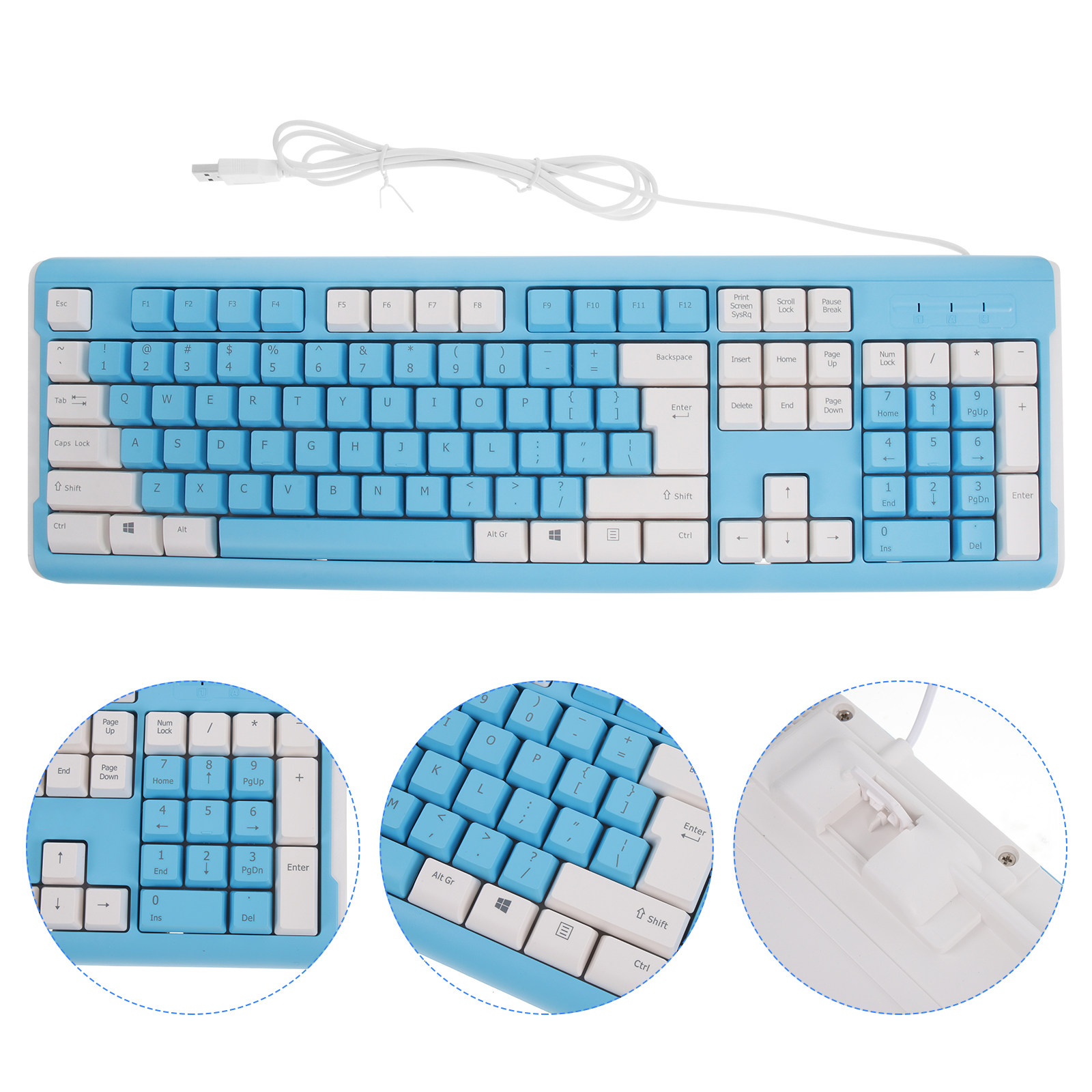 USB Wired Gaming Keyboard ABS  - Gaming Keyboard Number Pad review and price