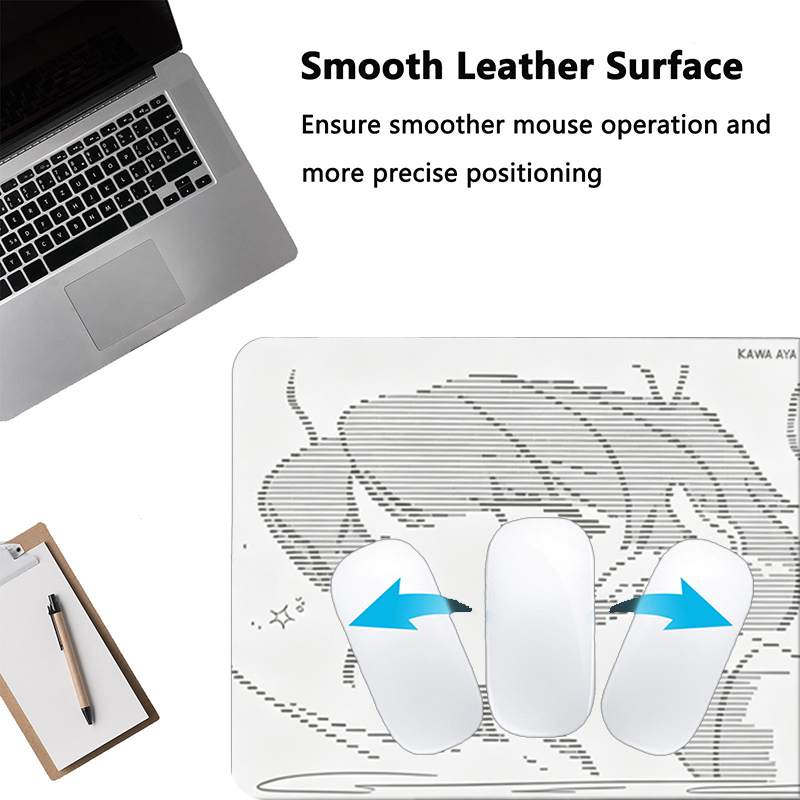 1Pcs Leather Mouse Pad Anime A - Gaming Keyboard High Ground review and price