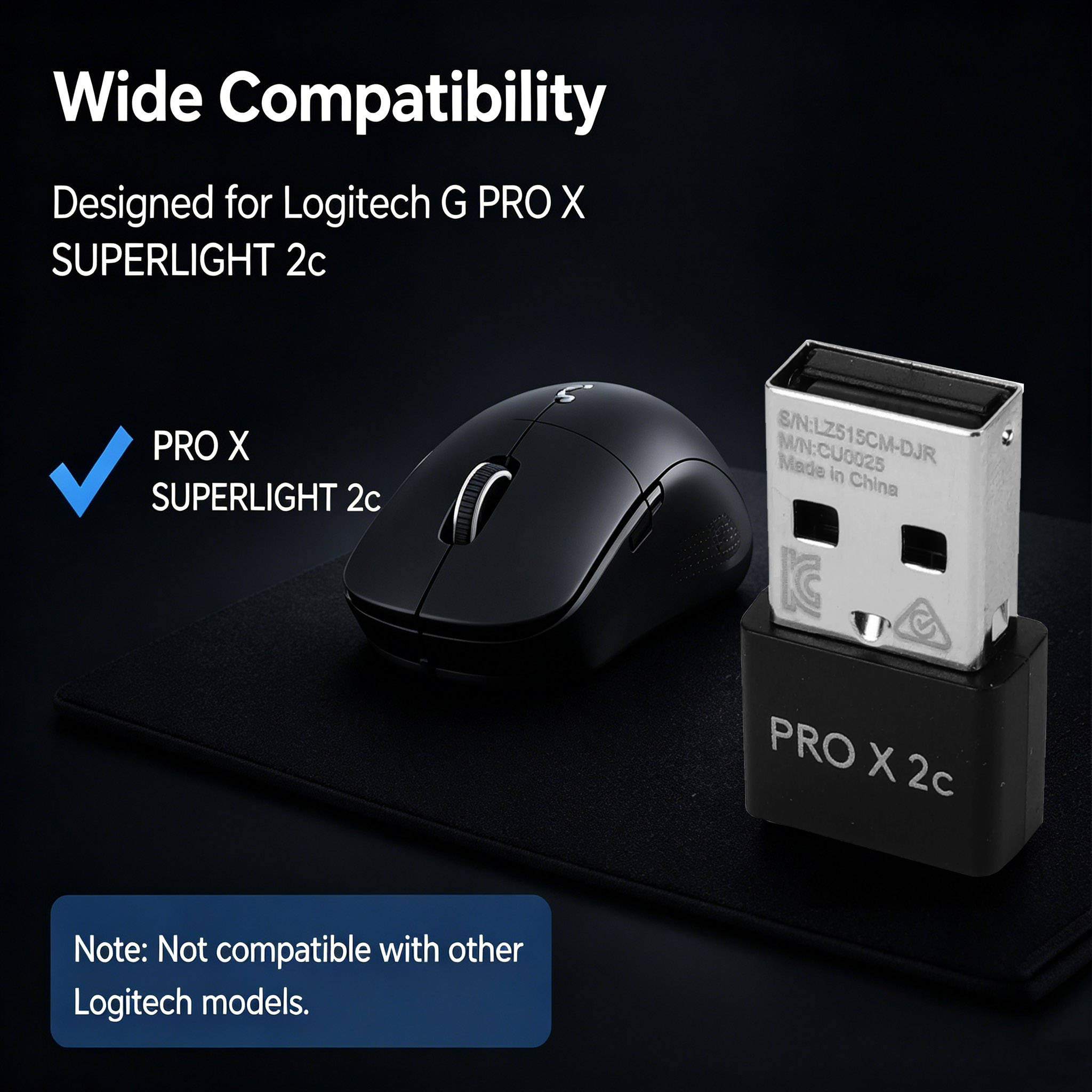 Convenient receiver suitable f - Logitech Mouse G Pro X Superlight review and price