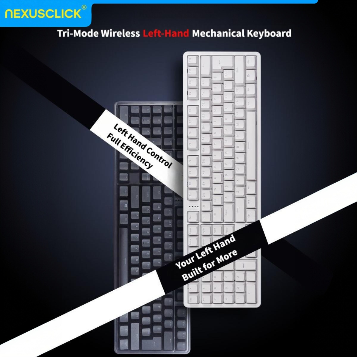 NexusClick Ergonomic Left Hand - Gaming Keyboard Number Pad review and price